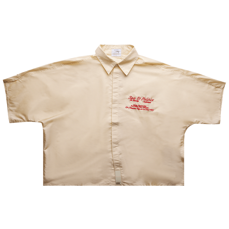 Mr. Saturday Sex & Politics Shirt "Ecru"