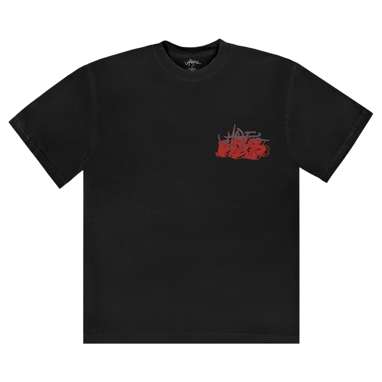 Cactus Jack by Travis Scott Utopia x Kaws Tee II "Black"