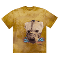 Cactus Jack by Travis Scott Siren Tie Dye Tee "Mustard"