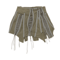 Vintage Helmut Lang Aviator Skirt "Grey"