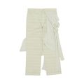 Raf Simons T-Shirt Wrap Paneled Jeans "White"