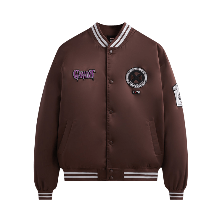 Kith For X-Men Gambit Satin Bomber Jacket "Force"