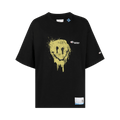 Maison Mihara Yasuhiro Smily Face Printed T-Shirt "Black"