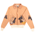 Samuel Zelig Shadow Puppet Quarter Zip "Vintage Eraser"