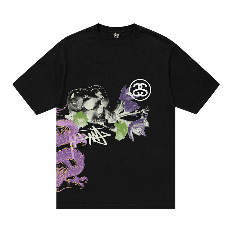 Stussy Strike Pigment Dyed Tee "Black"