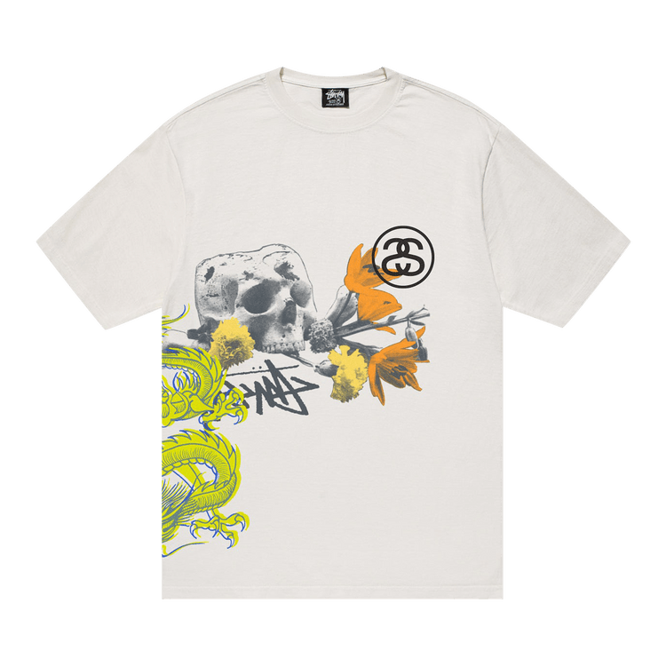 Stussy Strike Pigment Dyed Tee "Natural"