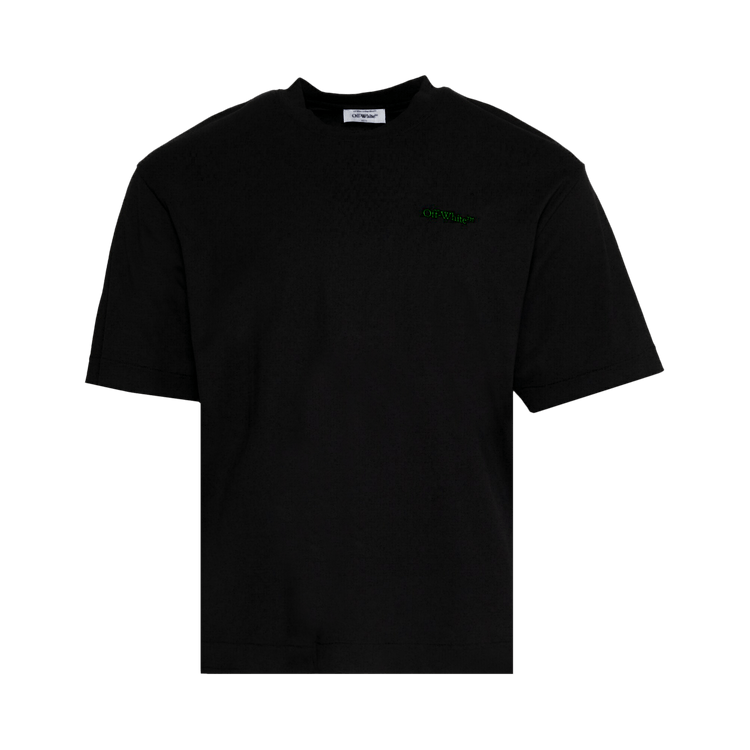 Off-White Moon Cam Arrow Skate Short-Sleeve Tee "Black/Green"
