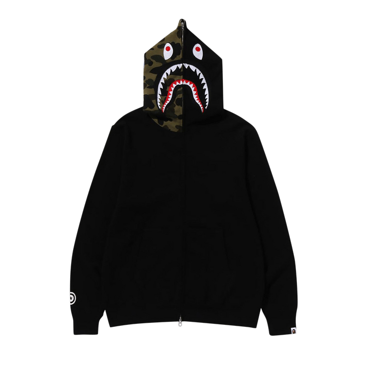 BAPE Shark Full Zip Hoodie "Black"