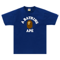 BAPE College Tee "Blue"