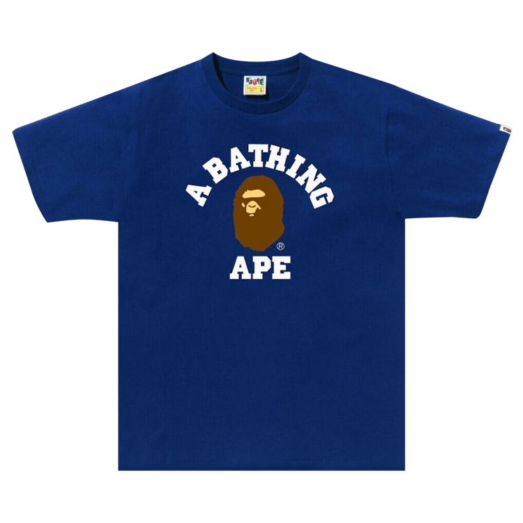 BAPE College Tee "Blue"
