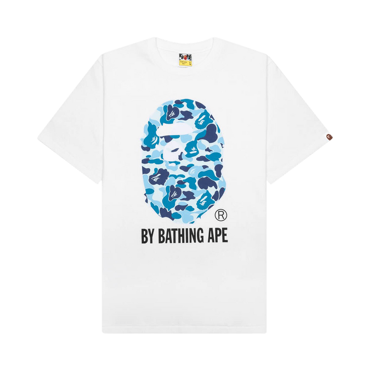 BAPE ABC Camo By Bathing Ape Tee "White/Blue"
