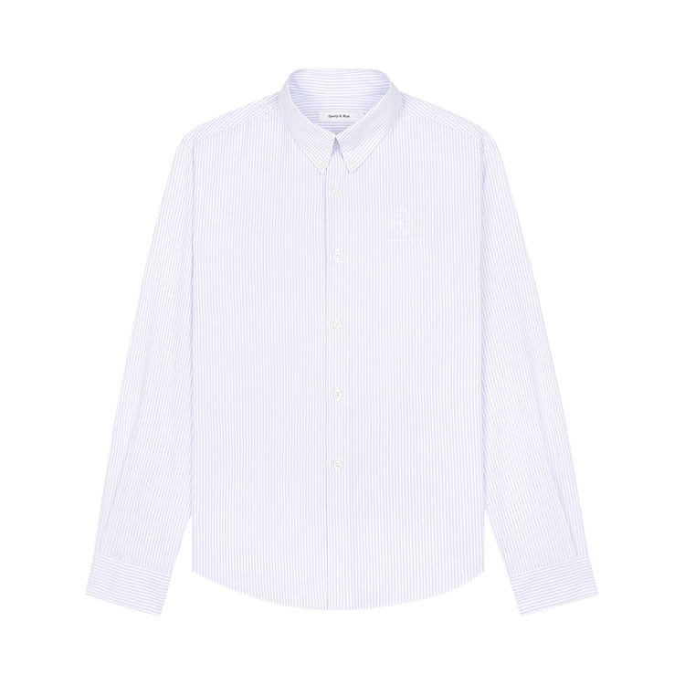 BLUEMARBLE Hooded Striped Poplin Shirt "Red/White/Navy"