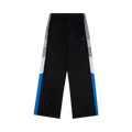 Martine Rose Wide Leg Track Pant "Black/Grey/Blue"