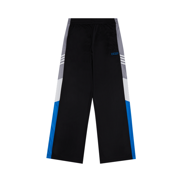 Martine Rose Wide Leg Track Pant "Black/Grey/Blue"