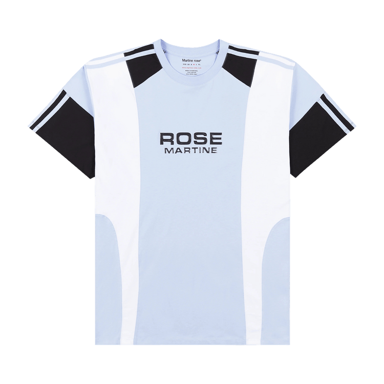 Martine Rose Oversized Panelled T-Shirt "Blue/White/Black"