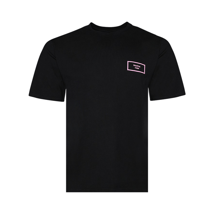 Martine Rose Classic T-Shirt "Black Pigment Dye"