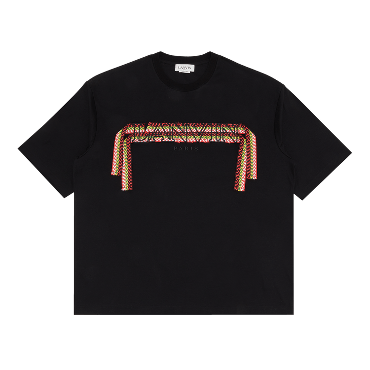 Lanvin Curblace Oversized T-Shirt "Black"