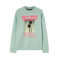 Palm Angels Palm Dream Crewneck "Mint/Fuchsia"