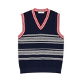Wales Bonner Shade Vest "Navy/Red/White"