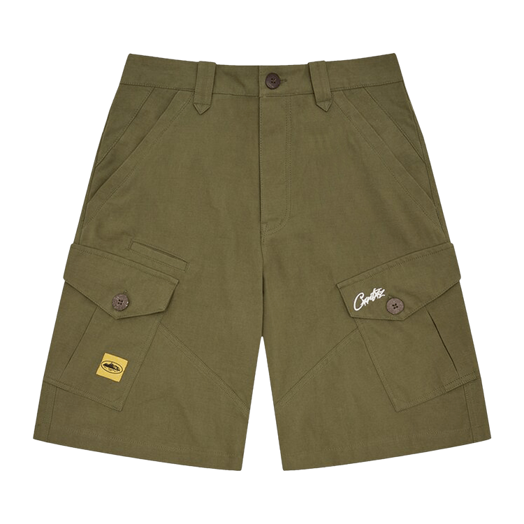 Corteiz Storm Cargo Shorts "Khaki"
