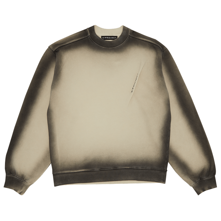 Y/Project Pinched Logo Sweatshirt "Beige Spray"