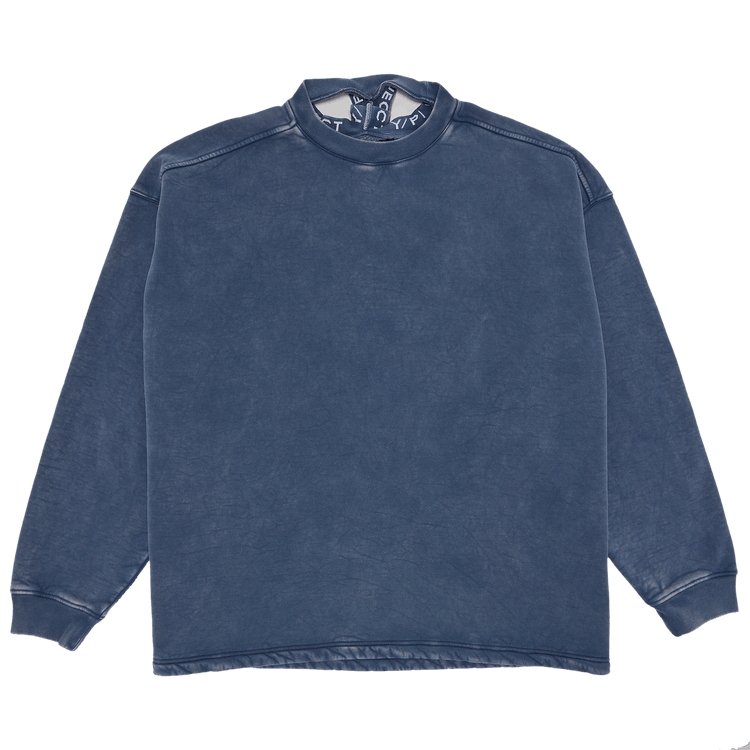 Y/Project Triple Collar Sweatshirt "Blue/Acid Wash"