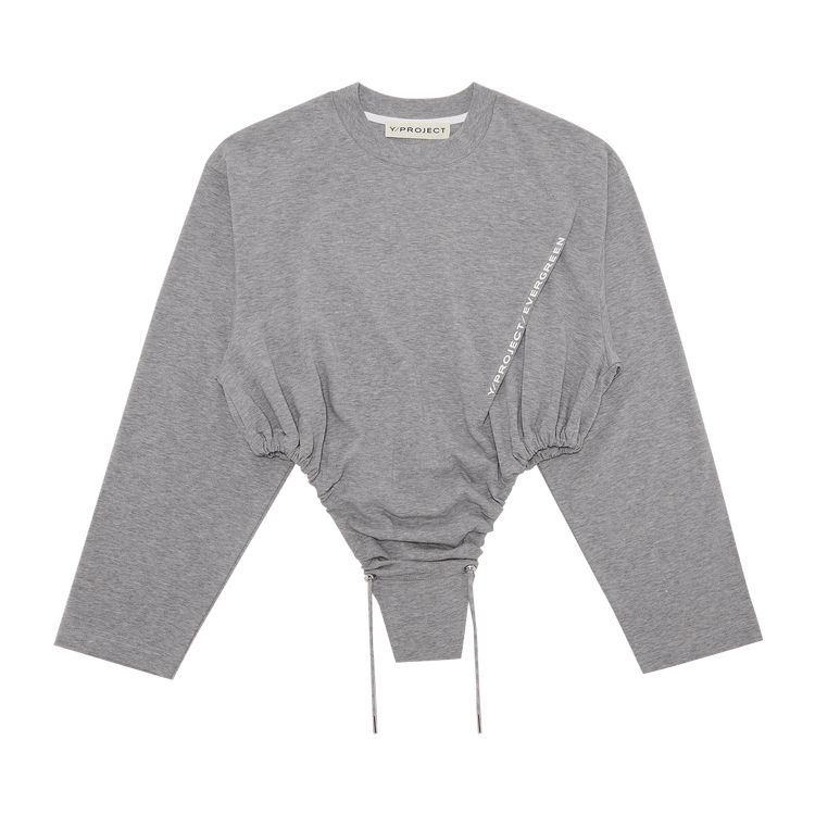 Y/Project Pinched Logo Body "Grey"