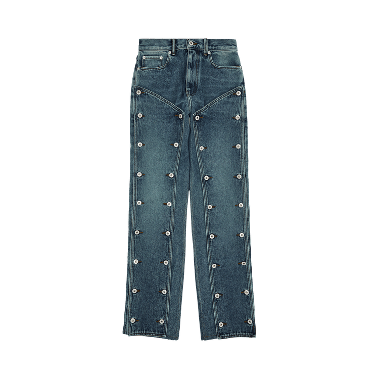Y/Project Evergreen Snap Off Jeans "Vintage Blue"