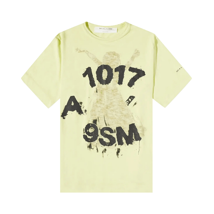 1017 ALYX 9SM Short-Sleeve Graphic T-Shirt "Washed Out Yellow"