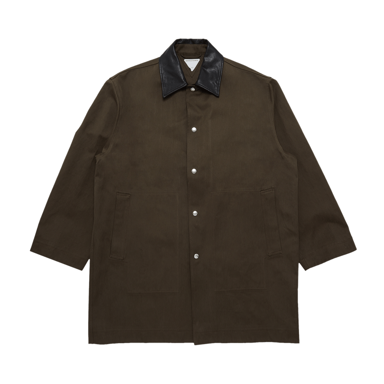 Bottega Veneta Twill Coat "Olive"