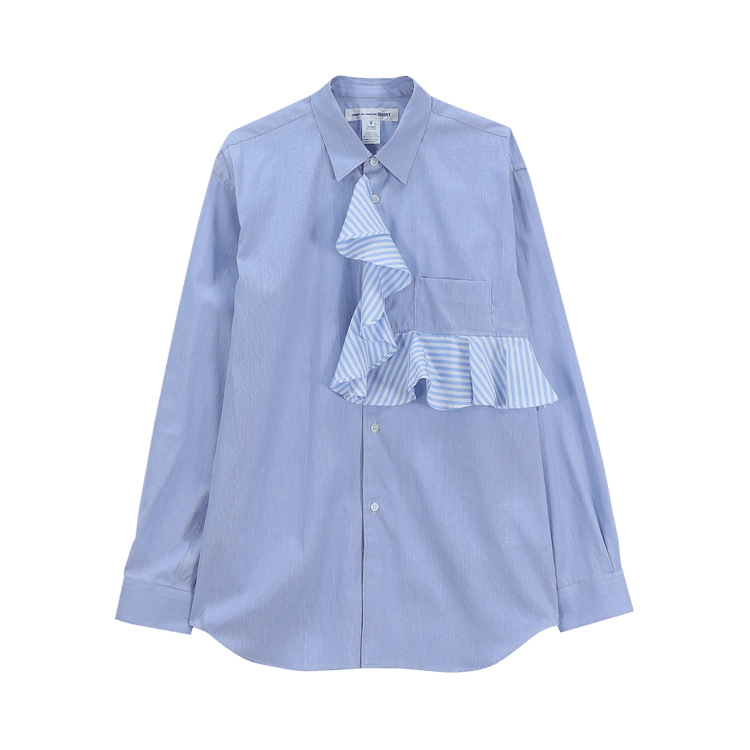 Comme des Garçons SHIRT Chest Ruffled Shirt "Stripe Mix"