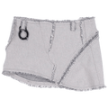 Hyein Seo Denim Mini Skirt "Grey"