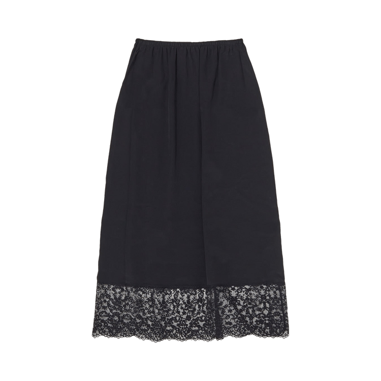 Simone Rocha Lace Trim Skirt "Black"