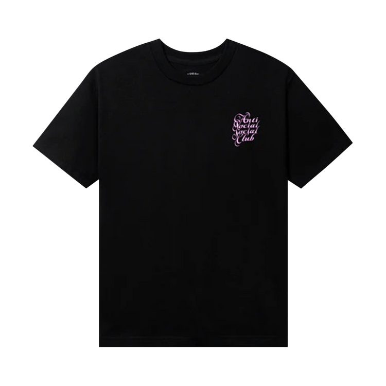 Anti Social Social Club Eyelash Tee "Black"
