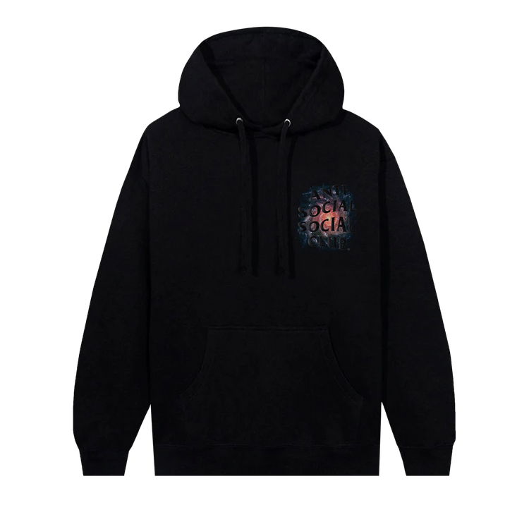 Anti Social Social Club Tonight, I'll Sit… Hoodie 'Black'