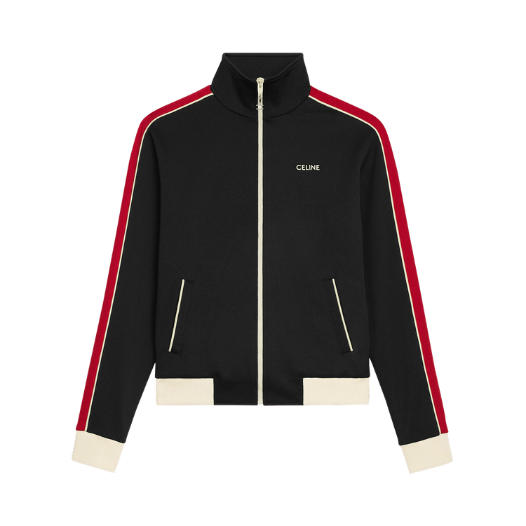 CELINE Veste Tracksuit "Black/Rust/Ecru"