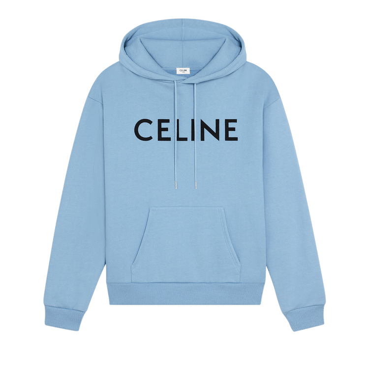 CELINE Loose Hoodie "Washed Blue/Black"