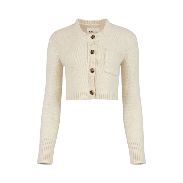 Khaite Lavan Cardigan "Ivory"