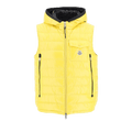 Moncler Ragot Hooded Down Gilet "Medium Yellow"
