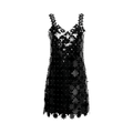 Rabanne Mini Dress "Black"