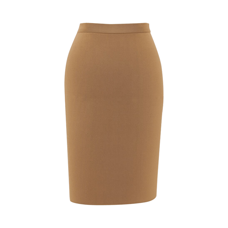 Saint Laurent Pencil Skirt "Noisette"