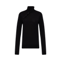 Jil Sander Superfine Merino Yarn Sweater "Black"