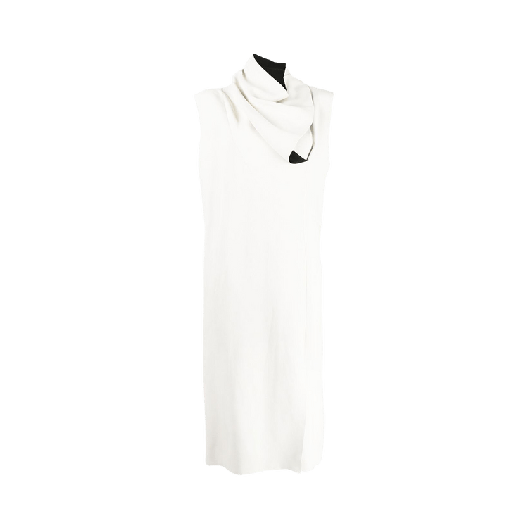 Jil Sander Superfine Viscose Double Dress "White"