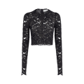 Rabanne Lace Top "Black"