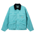 Stussy Washed Canvas Shop Jacket "Teal"