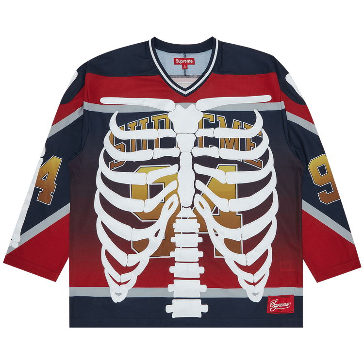 Supreme Bones Hockey Jersey "Multicolor"