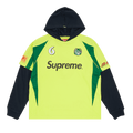 Supreme Hooded Soccer Jersey "Bright Green"