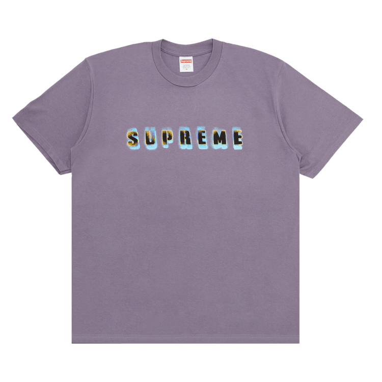 Supreme Stencil Tee "Dusty Purple"