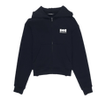 Nahmias Logo Zip Hoodie "Black"