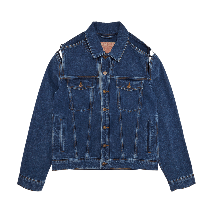 Y/Project Classic Peep Show Denim Jacket "Navy"